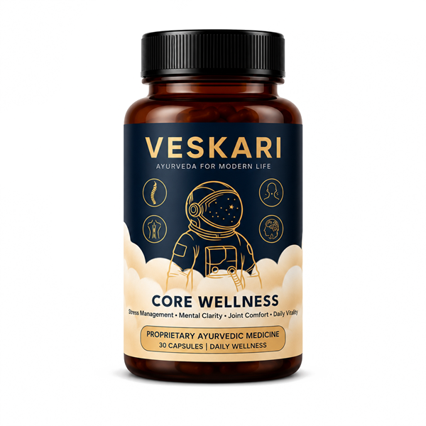 VESKARI Core Wellness premium bottle